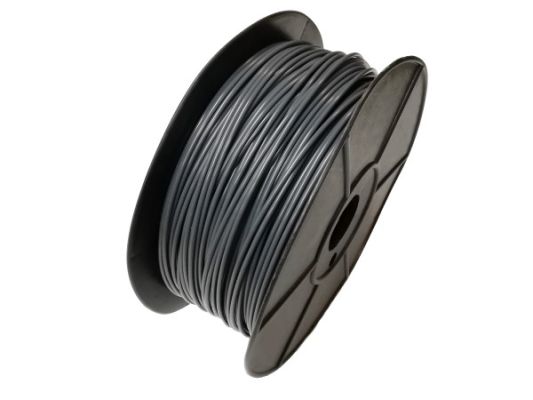 Plastique fil a souder PVC-P souple 4mm Ronde Gris 2,5kg Bobine